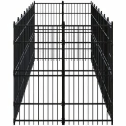 FIMEI Chenil D'extérieur Pour Chiens Acier 16,59 M² -Niche, chenil, enclos et parc pour chien Soldes 2022 60971593 3