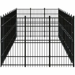 FIMEI Chenil D'extérieur Pour Chiens Acier 27,65 M² -Niche, chenil, enclos et parc pour chien Soldes 2022 60972299 3