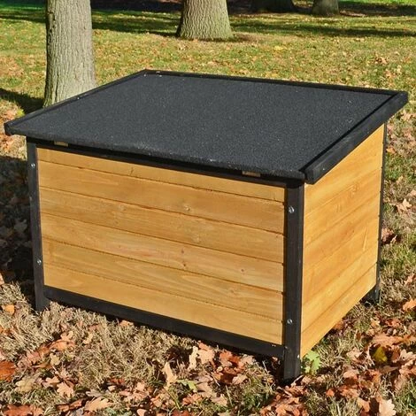 BB LOISIR Niche Chien Bois Pin Haute Qualité Avec Toit Pliant Carlo 226 XL 116 X 79x 82 Cm 5 BB LOISIR Niche Chien Bois Pin Haute Qualité Avec Toit Pliant Carlo 226 XL 116 X 79x 82 Cm – Image 5