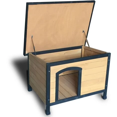 BB-LOISIRCD Niche Chien Bois Pin Haute Qualite CARLO 225 L 104 X 70x 66 Cm 2 BB-LOISIRCD Niche Chien Bois Pin Haute Qualite CARLO 225 L 104 X 70x 66 Cm – Image 2