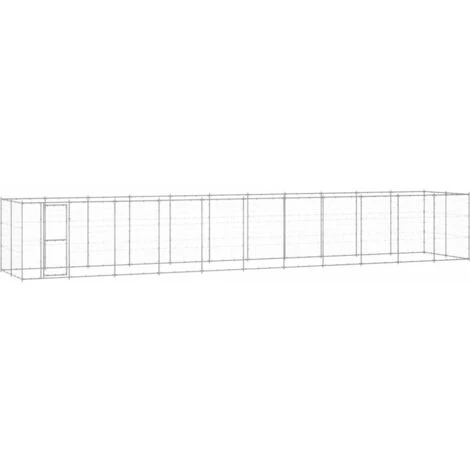 FIMEI Chenil Extérieur Acier Galvanisé 26,62 M² 2 FIMEI Chenil Extérieur Acier Galvanisé 26,62 M² – Image 2