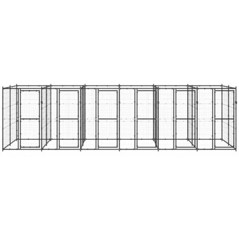 FIMEI Chenil Extérieur Acier 14,52 M² 2 FIMEI Chenil Extérieur Acier 14,52 M² – Image 2