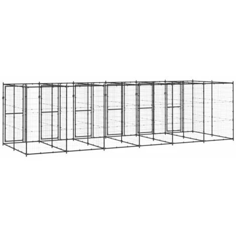 FIMEI Chenil Extérieur Acier 14,52 M² 4 FIMEI Chenil Extérieur Acier 14,52 M² – Image 4