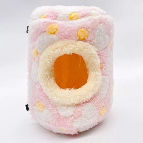 HEGUYEY Niche Pour Petits Animaux - Hamster - Hamster - Hamster - Hamster Moelleux - Avec Crochet - Pour Rats, Rongeurs, Furets 3 HEGUYEY Niche Pour Petits Animaux - Hamster - Hamster - Hamster - Hamster Moelleux - Avec Crochet - Pour Rats, Rongeurs, Furets – Image 3