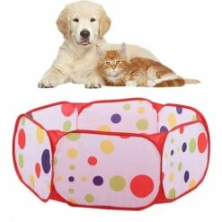 BF Tente Extérieure Portative Pliable De Clôture D'animal Familier De Petite Clôture Pour Le Lapin De Chinchilla De Hamster