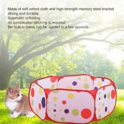 BF Tente Extérieure Portative Pliable De Clôture D'animal Familier De Petite Clôture Pour Le Lapin De Chinchilla De Hamster 7 BF Tente Extérieure Portative Pliable De Clôture D'animal Familier De Petite Clôture Pour Le Lapin De Chinchilla De Hamster -Niche, chenil, enclos et parc pour chien Soldes 2022 64386922 3