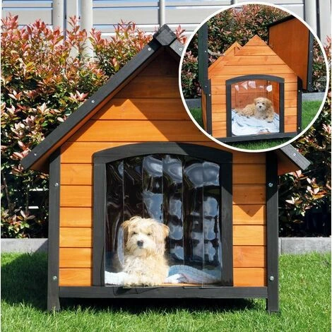 BB-LOISIR Niche Chien En Bois Moderne De Haute Qualité Luna Taille XXL 97 X 111 X 101 Cm 1 BB-LOISIR Niche Chien En Bois Moderne De Haute Qualité Luna Taille XXL 97 X 111 X 101 Cm