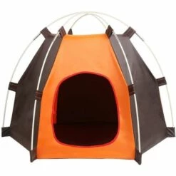 MONLY Tentes Pour Animaux De Compagnie Portable Se Pliant Anti-ultraviolets Imperméable à La Pluie Imperméable Durable Chiens Pour Chats Lit Chambre Pour L'été Intérieur En Plein Air Voyage De Camping
