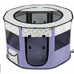 Style Parc Chien Parc à Chiot Enclos Pour Chiens Chats Lapins Pliable Utiliser à L'intérieur Et à L'extérieur .A Enclos Et Parc Pour Chien S'arêern