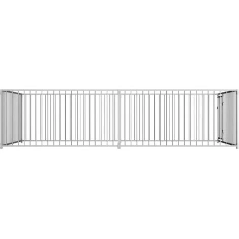 LES TENDANCES Chenil D'extérieur Pour Chiens 200 X 400 X 100 Cm 3 LES TENDANCES Chenil D'extérieur Pour Chiens 200 X 400 X 100 Cm – Image 3