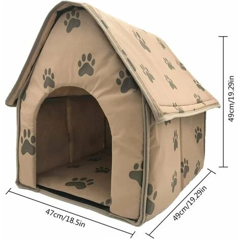 TANèTUE Niche Amovible Pour Animal Domestique - Pliable Et Portable - Pour Chien Et Chat 2 TANèTUE Niche Amovible Pour Animal Domestique - Pliable Et Portable - Pour Chien Et Chat – Image 2