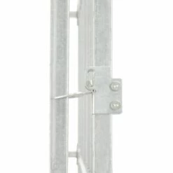 VIDAXL Chenil D'extérieur Pour Chiens 100 X 200 X 100 Cm - Argent -Niche, chenil, enclos et parc pour chien Soldes 2022 67701176 4