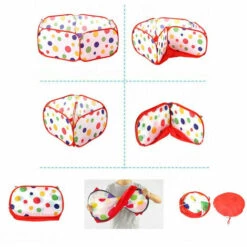 OYLDA Clôture Portable Intérieure/extérieure Pour Enfants Avec Tente Grillagée -Niche, chenil, enclos et parc pour chien Soldes 2022 67930043 3