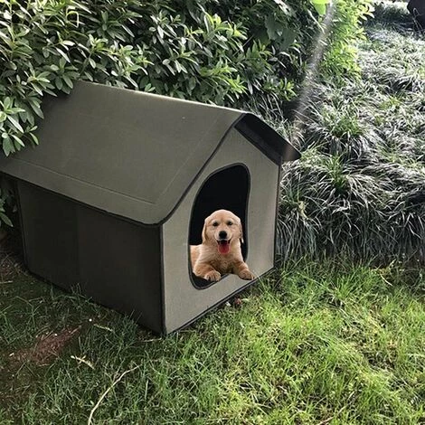 LLOVE Niche Pour Chien Exterieur | Maison Pour Chat Étanche | Cabane Chat Exterieur Hiver Pour Animaux De Compagnie | Abri Ecologiques Pliable Pour Chat/Lapin/Petit Chien(vert) 3 LLOVE Niche Pour Chien Exterieur | Maison Pour Chat Étanche | Cabane Chat Exterieur Hiver Pour Animaux De Compagnie | Abri Ecologiques Pliable Pour Chat/Lapin/Petit Chien(vert) – Image 3