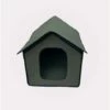 ECHOO Niche Pour Chien Exterieur | Maison Pour Chat Étanche | Cabane Chat Exterieur Hiver Pour Animaux De Compagnie | Abri Ecologiques Pliable Pour Chat/Lapin/Petit Chien（vert）