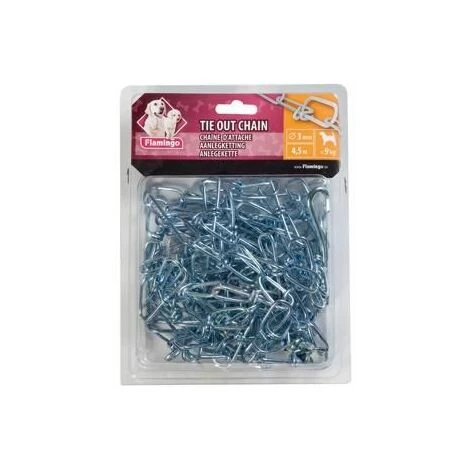 FLAMINGO Chaine De Niche 4,5m3mm 1 FLAMINGO Chaine De Niche 4,5m3mm