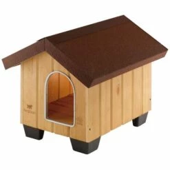 Niche Pour Chiens Domus Mini Bois 50x65x47,5 Cm 87000000 Ferplast