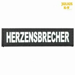 TRIXIE 2 Julius-k9® Bandes Auto-agrippantes, XS, Herzensbrecher